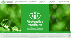 Desktop Screenshot of fuerstenallee.at