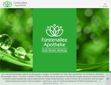 Tablet Screenshot of fuerstenallee.at